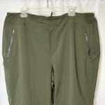 Athleta  Trekkie North Jogger Pant Olive Green Size 20 Outdoor Hiking Athleisure Photo 1