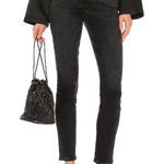 AGOLDE  jeans Pinch Waist Skinny denim Black high rise Photo 0