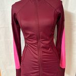 Victoria's Secret  Maroon and Pink Jacket Photo 2