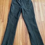 Guess Jeans Vintage 90’s Black Gold Metallic Thread Bootcut High Rise Jeans, size 29” Photo 0