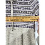 Maurice's Fair Isle Women Cowl Neck Tunic Boho Sweater Beige Multi Color Size M Photo 4