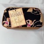 Tommy Bahama  Waikiki Hawaiian Hula Mini Clutch Bamboo Zipper Toiletry Bag NEW Photo 1