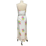 All Things Mochi Melanie Maxi Dress Wrap Floral Polka Dot Ruffle White Size XS Photo 9