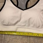 NWOT White Padded Racerback Sports Bra Size L Photo 3