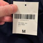 Forever 21 NWT  Navy Pinstripe Mini Dress Photo 3