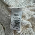 EXPRESS SZ M white high-low sweater vest Photo 4