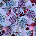 PJ Couture Floral Pink Hoodie Pullover Shirt Photo 3