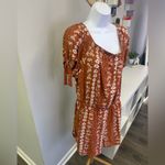 Derek Heart NWT rust orange off-the-shoulder floral print romper Size 3X Photo 1