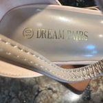 Dream Paris Dream Pairs Size 10 Nude Open Tor Pump Ankle Strap Chunky Heel Sandal Photo 7
