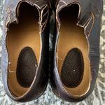 Ariat  low brown leather western heeled booties Photo 9