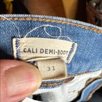 Madewell Women's Cali Demi Boot Jeans in Light Blue Size 31 Photo 11