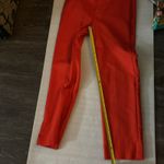ZARA  Woman Red Trouser Pants S Corporate Siren Dopamine Tomato Girl Rainbowcore Photo 5