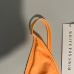 White Fox Boutique White Fox Bianco Bikini Triangle Top Tangerine Women’s Sz XS NWT Photo 3