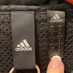 Adidas Track Jacket XS Windbreaker Black Lightweight Photo 4