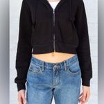 Brandy Melville  Black Crystal Hoodie Photo 2