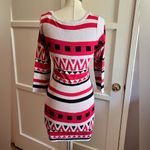 Flying Tomato •Southwestern Aztec Sweater Dress•Sz M Photo 2
