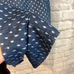 Club Monaco  Sz 4  Leele Tiered Indigo Denim Romper Photo 6