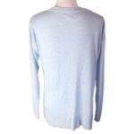 A New Day Light Blue V-neck Long Sleeve Pullover Sweater Photo 80