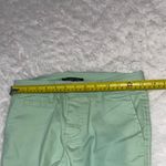 41 Hawthorne light green cuffed cropped skinny slacks pants EUC woman’s size 0 Photo 4