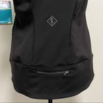 Stonewear Designs Black Sleeveless Zip Up Vest NWT Small Pockets Fleece Lining Photo 7