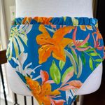 Cupshe  Tropical Floral Underwire Bikini - Blue Orange ruffle Photo 4