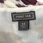 Point Sur J.Crew Cream Multi Color Pom Pom Tiered Midi Dress Photo 7