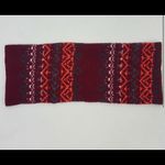 American Eagle Maroon Patterned Infinity Scarf Photo 6