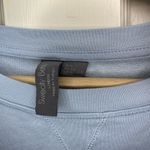 Sweaty Betty  Sky Blue After Class Longline Crewneck Top Long Sleeve Sweater L Photo 3