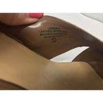 Nine West  'Likemer' Tan Leather Slip-On Wedge Sandal Women Size 10 Photo 4