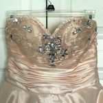 Bee Darlin Peach / Blush Rhinestone Cocktail Dress Size M Pink Size M Photo 1