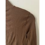 Athleta  GAP Ascent Seamless Turtleneck Mock Soft Merino Wool S Rustic Beige Tan Photo 10
