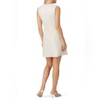 Nanushka Menphi Vegan Leather Buttoned Mini Dress, Size S, EXCELLENT Retail $495 Tan Photo 5