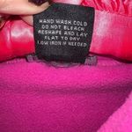 Escapade fuchsia fleece and quilted full zip jacket size medium Pink Photo 5