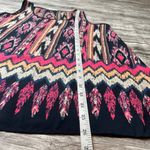 Le lis Casual Multicolor Aztec Tank Top Blouse M Med Medium Blue Pink White USA Photo 7
