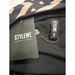 STYLEWE Loose‎ Fit Geometric Top Tunic, Black & White, Size 2XL NWT Photo 2