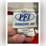 PFI Fashions Red Snowflake Sweatshirt – XL Vintage Holiday Embellished Pullover Photo 4