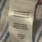 Rails  Bonnie Olympic Stripe Linen blend button down long sleeve blouse size XS Photo 5