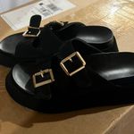 Platform Buckle Sandals Size 6.5 Photo 0