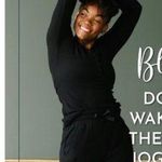 Zyia  Don’t Wake Me joggers black waffle Knit size XS Photo 1