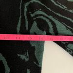 Lucy Paris Green Black Balloon Sleeve Mini Short Sweater Long Sleeve Dress Small Photo 5