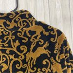 Kerrits  Cropped Equestrian Horse Print Zip Up Fleece Sweater size S Small Photo 5