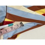 Solid & Striped  Nina Multi Color Striped One‎ Piece Swimsuit Blue Red Yellow XS Photo 7