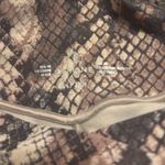 Aerie OFFLINE Real Me Brown Snake Skin Print Hi-Rise Crossover 7/8 Leggings Sz S Photo 5