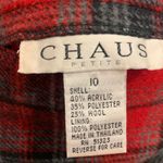 CHAUS NEW YORK Chaus Tartan Fringe Mini Skirt Petite 10 1451 Photo 3