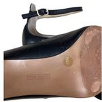 Vince Camuto Black Leather Stiletto Pumps with ankle strap, Size 9.5M, SKU 681 Photo 4