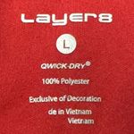 Layer8 Women’s orange Layer 8 Qwick Dry tank top - burnt orange - Large - racerback Photo 3