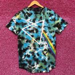 Pink Floyd Dark Side of the Moon Womens Tie dye Tee size Medium Photo 0