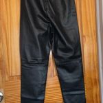 ZARA  HIGH-WAISTED FAUX LEATHER LEGGINGS M Photo 3