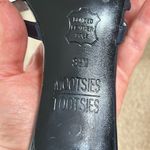 Mootsies Tootsies Navy Blue Fabric/Patent Leather Sandals sz 8.5 Photo 8