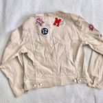 Guess ecru patch denim cotton jacket Photo 4